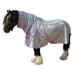 Clydesdale Dura Mesh Combo Horse Rug Pink - Available Spring